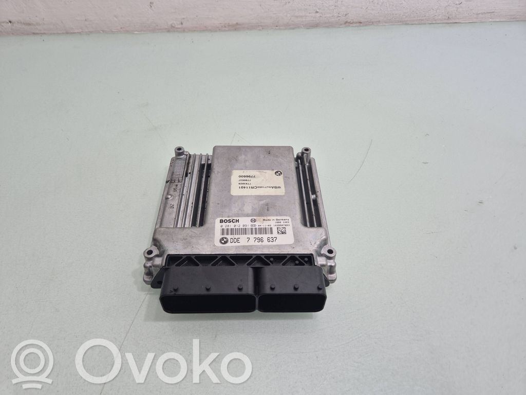 BMW 5 E60 E61 Engine control unit/module 