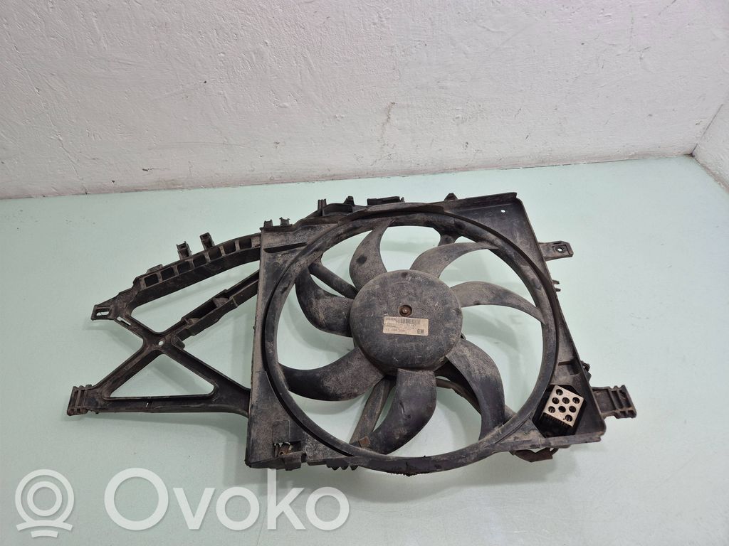 Opel Combo C Electric radiator cooling fan 
