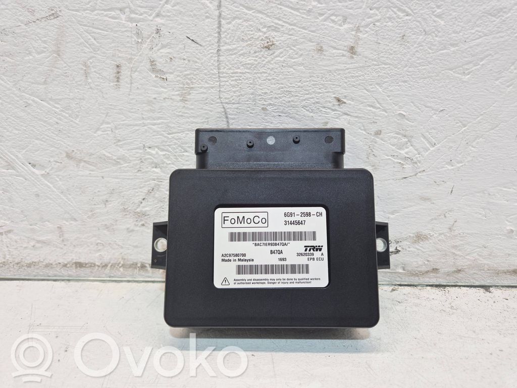 Volvo V70 Hand brake control module 