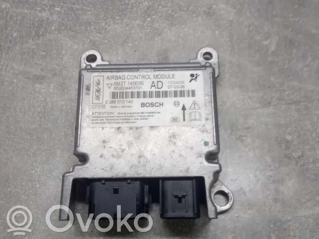 Airbag control unit/module   6M2T14B056AD,0285010140