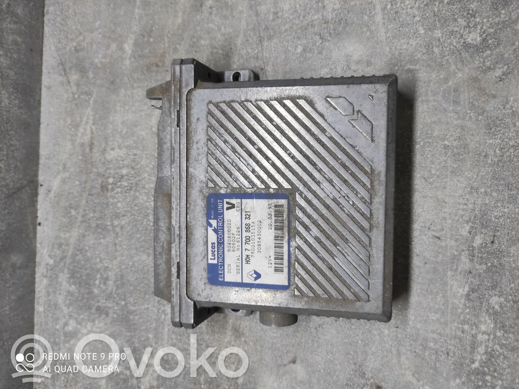 Volvo S40, V40 Engine control unit/module 