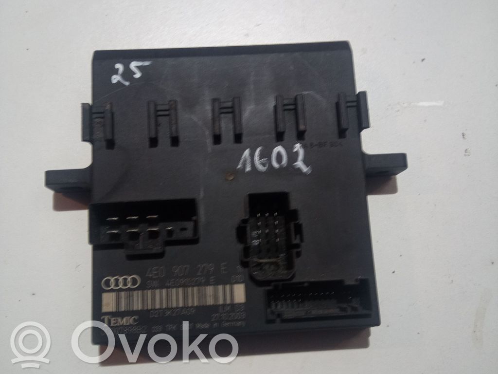 Audi A8 S8 D3 4E Comfort/convenience module 