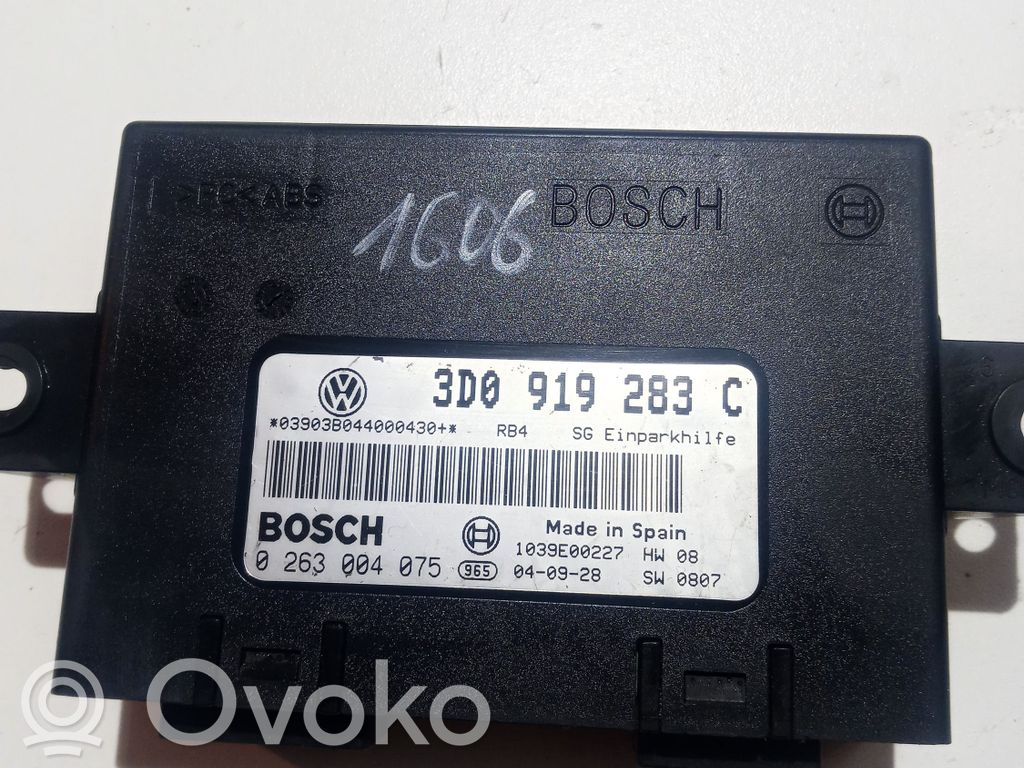 Parking PDC control unit/module   3D0919283C,0263004075