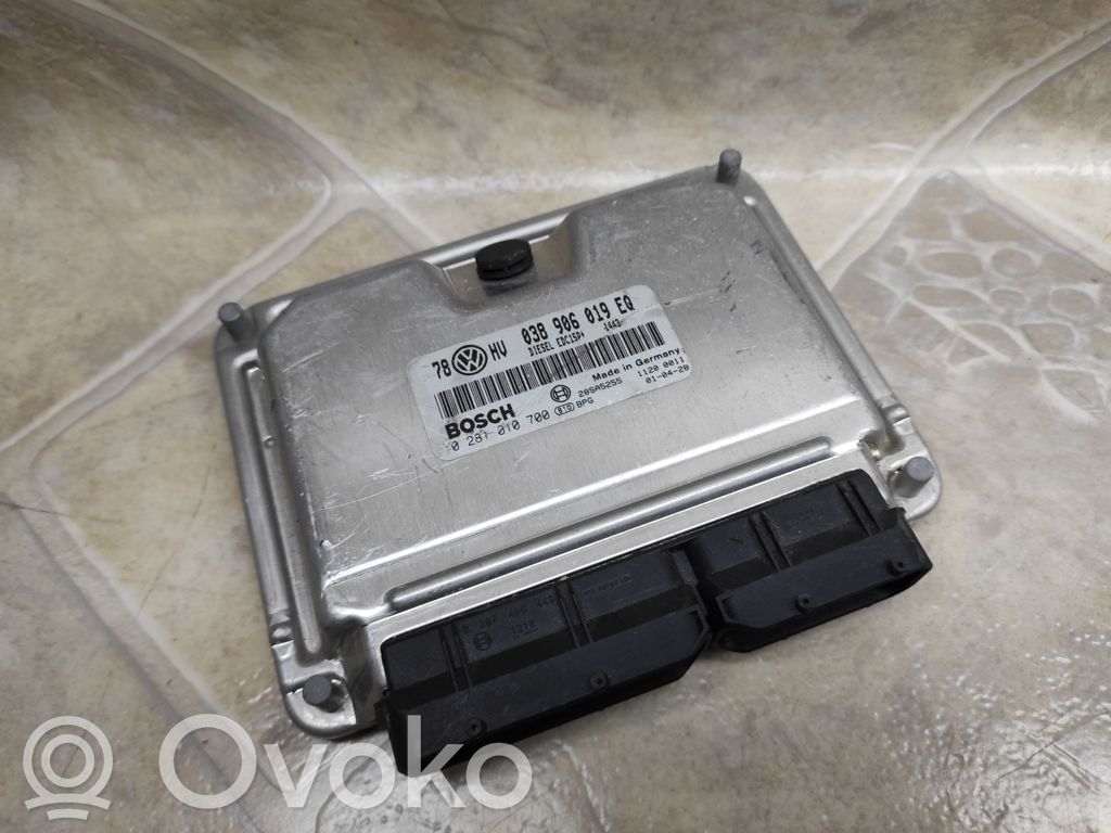 Engine control unit/module   038906019EQ,0281010700
