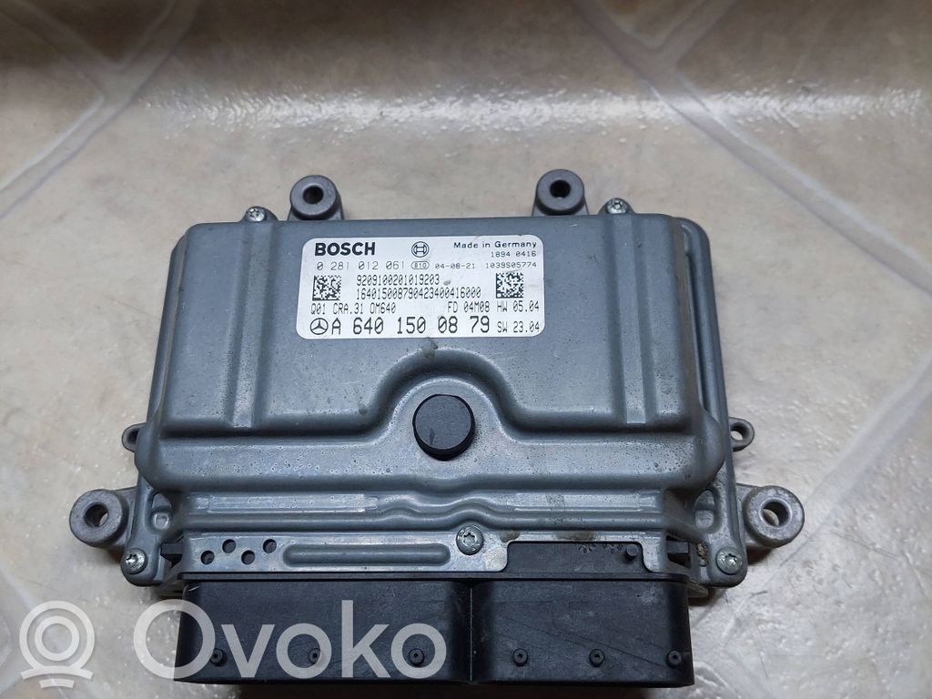 Mercedes-Benz A W169 Engine control unit/module 