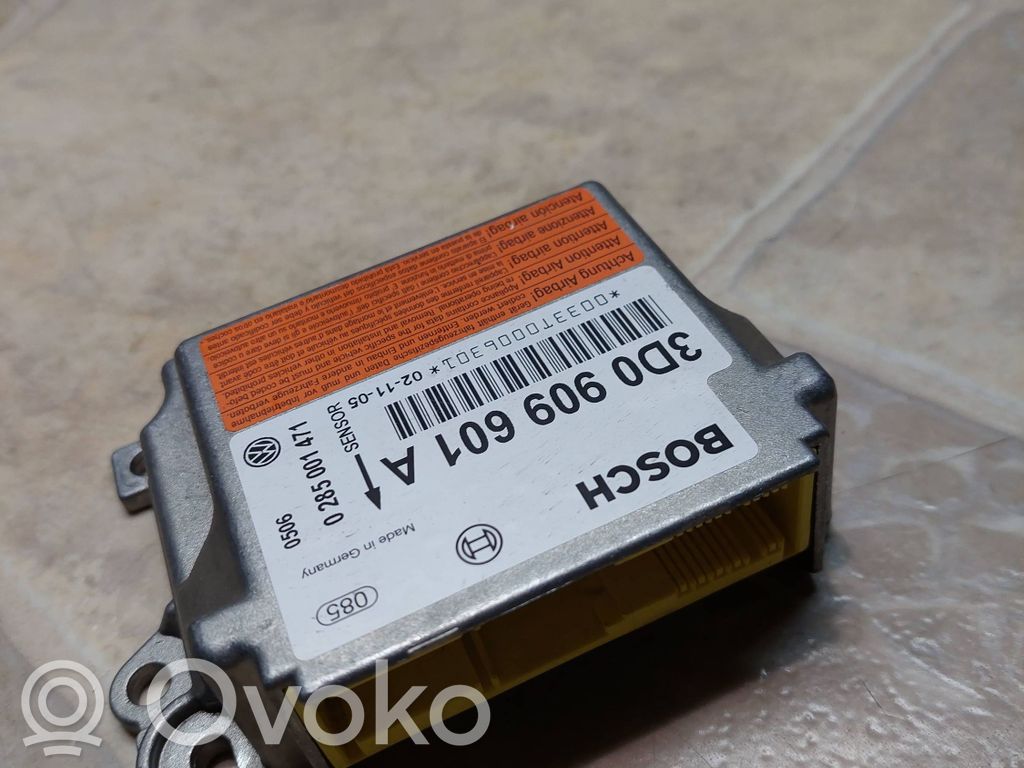 Volkswagen Phaeton Airbag control unit/module 