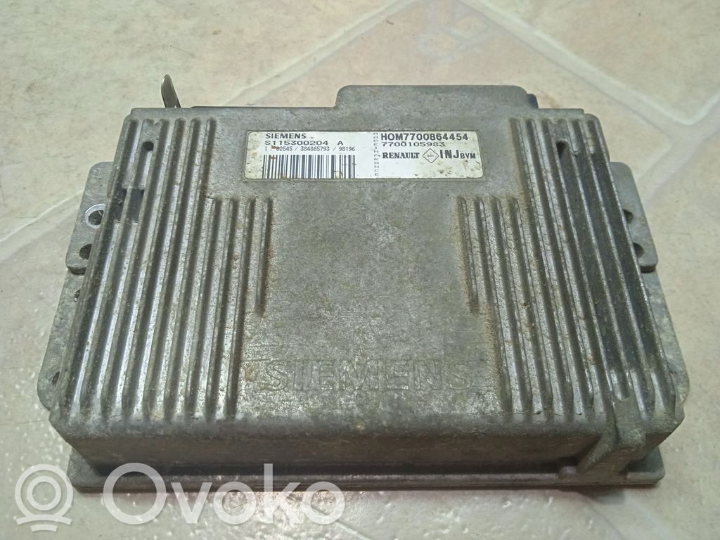 Renault Scenic I Engine control unit/module 
