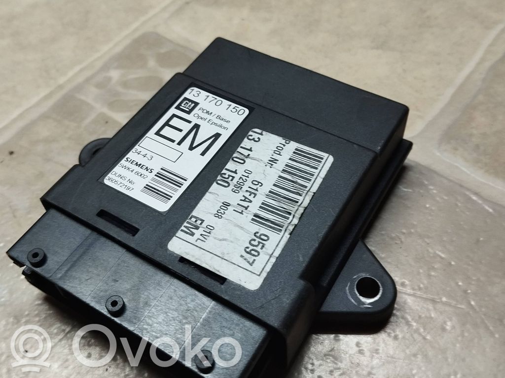 Opel Vectra C Durų elektronikos valdymo blokas 