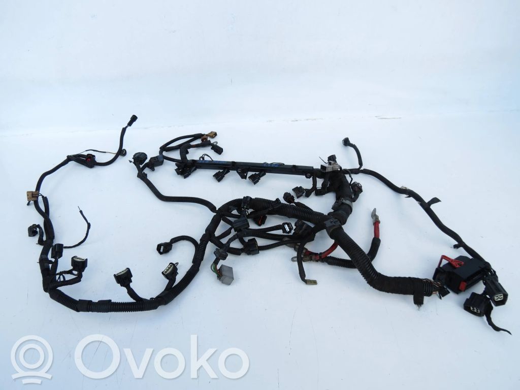 Engine installation wiring loom