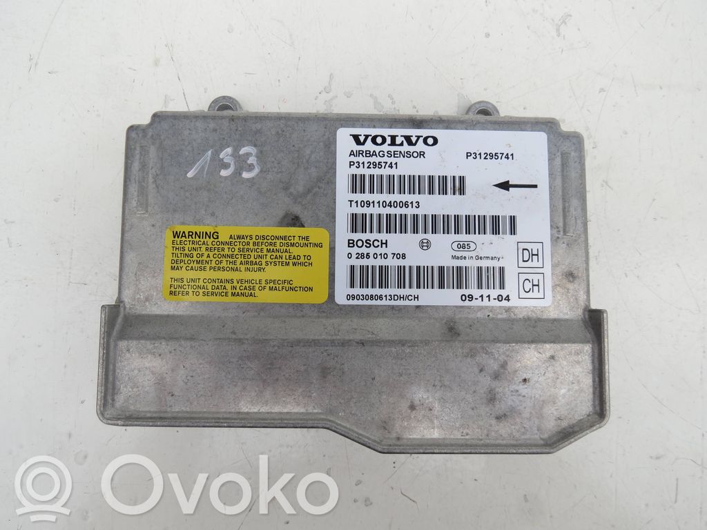 Volvo V70 Airbag control unit/module 
