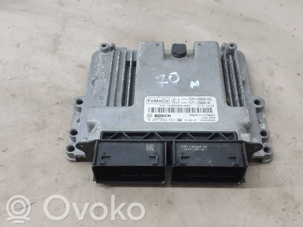 Engine control unit/module   FS7A12A650DSD,F1F112B684AD,0281032563