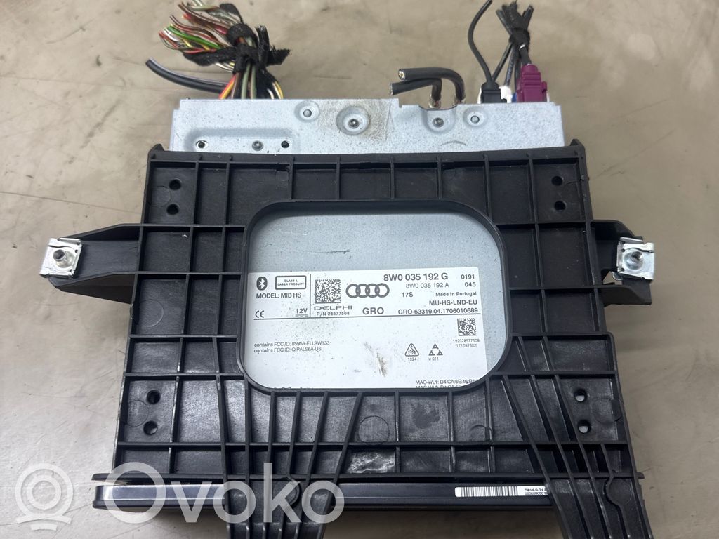 Audi A4 S4 B9 Unitate principală radio/CD/DVD/GPS 