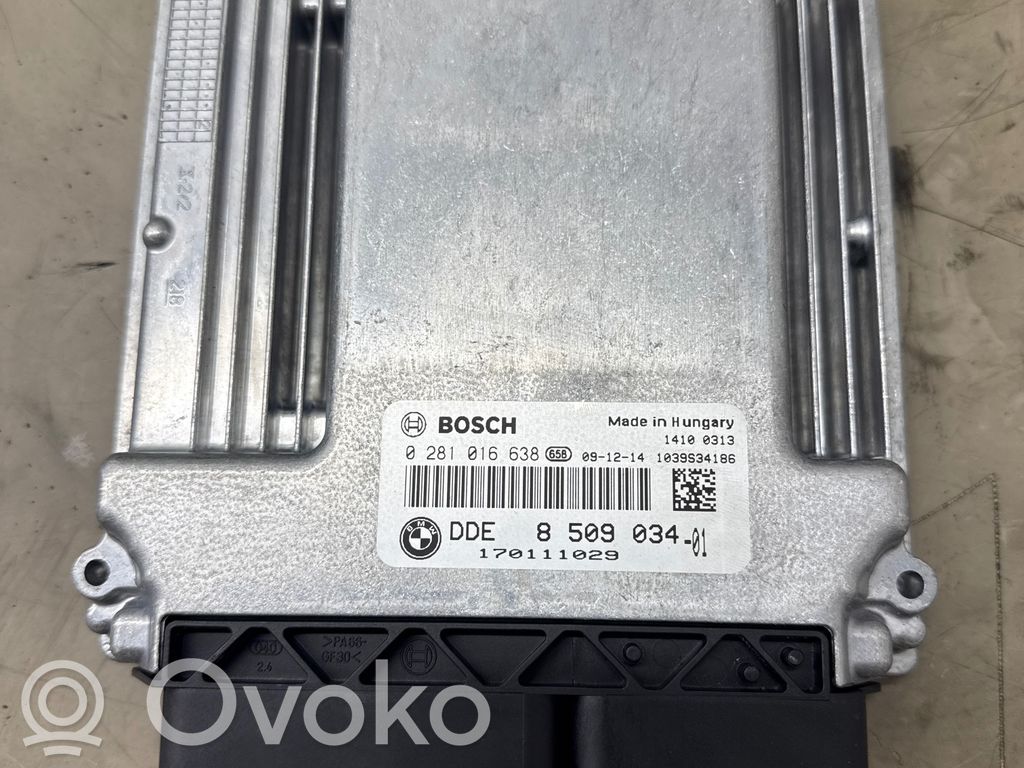 Engine control unit/module   0281016638,8509034,170111029