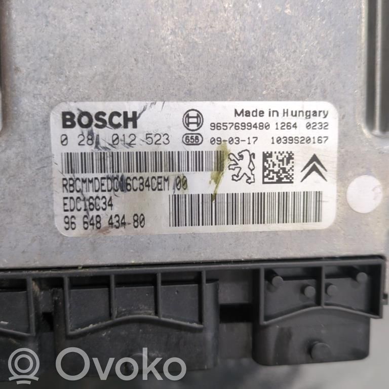 Citroen C3 Engine control unit/module 