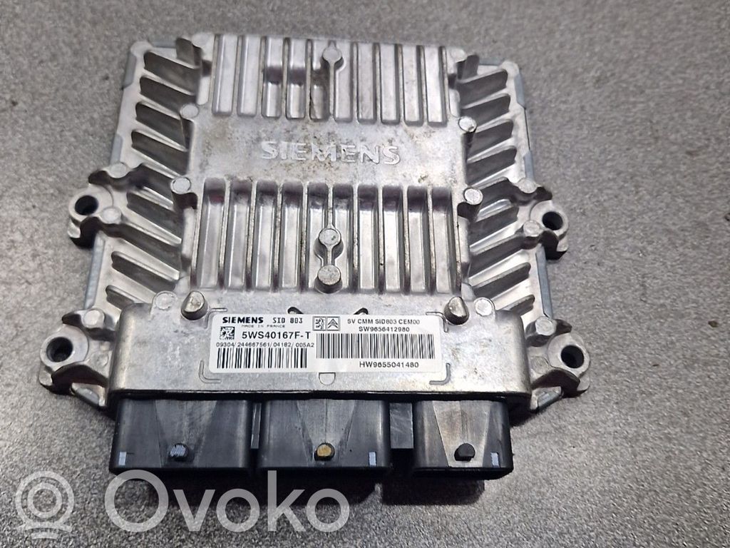 Peugeot 407 Sterownik / Moduł ECU 