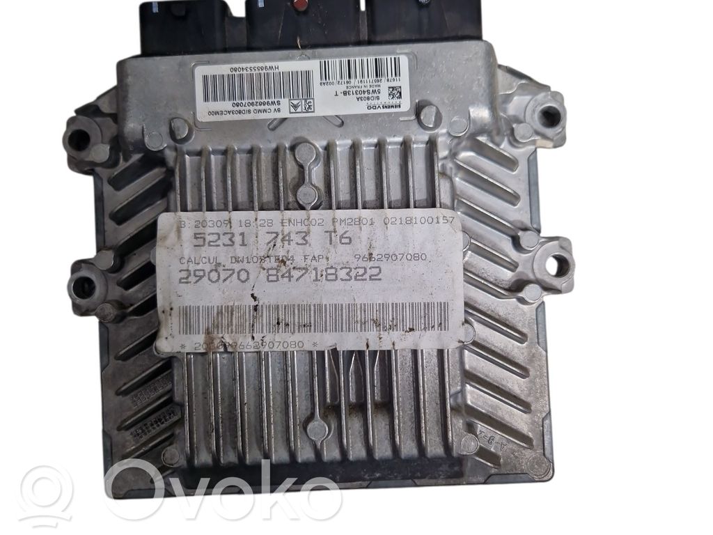Peugeot 307 Engine control unit/module 