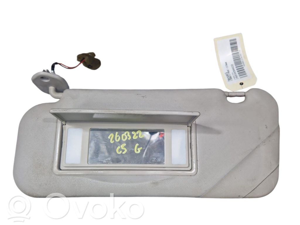 Citroen C5 Skydelis nuo saulės 