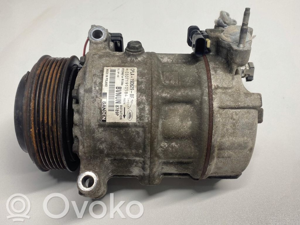 Jaguar XE Air conditioning (A/C) compressor (pump) 