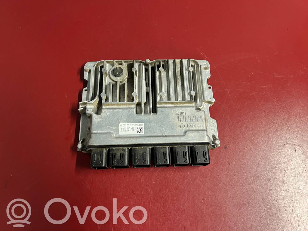 Engine control unit/module   9846687,0261S1012T,031371529