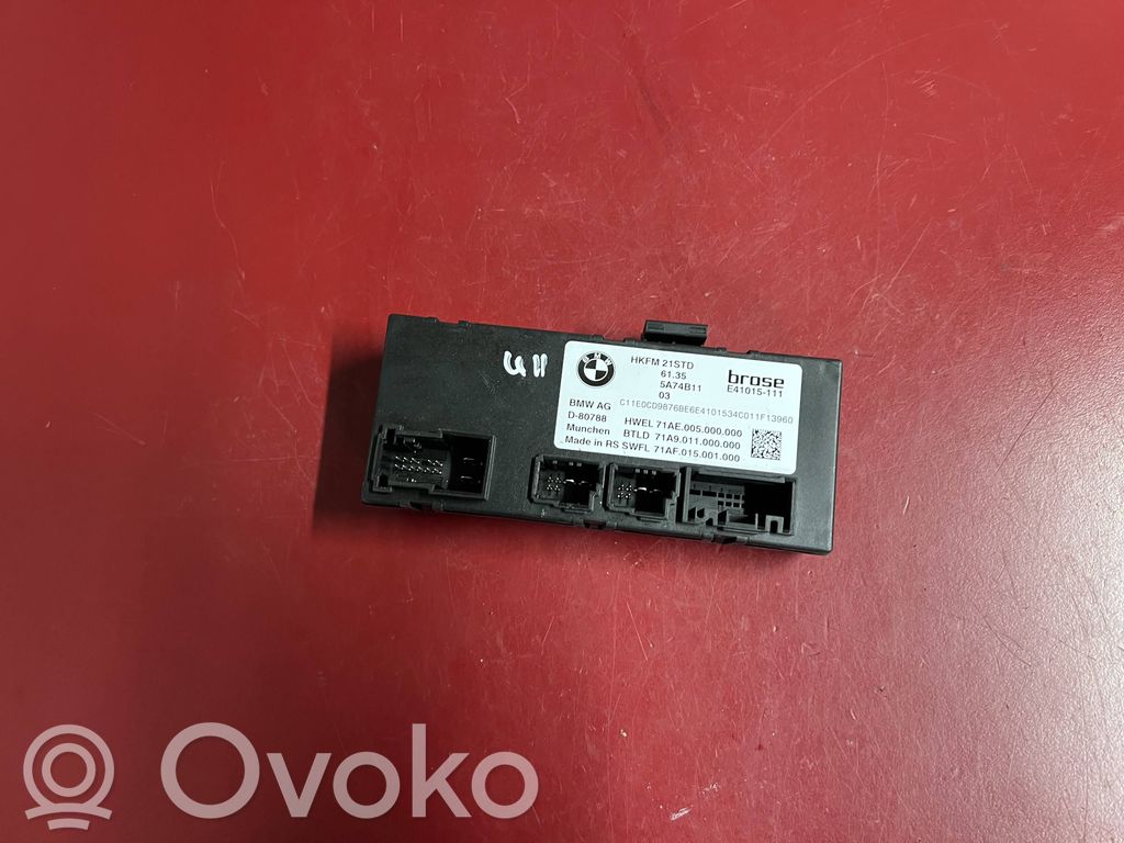 BMW X1 U11 Tailgate/trunk control unit/module 