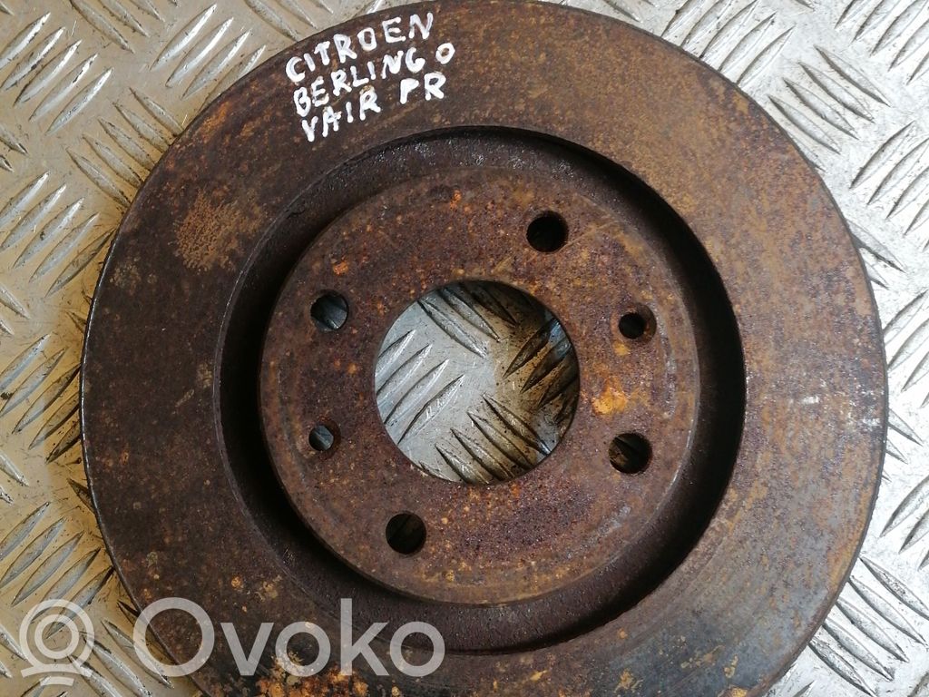 Front brake disc