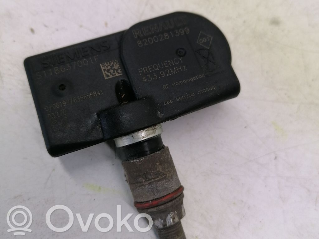 Renault Megane II Tire pressure sensor 