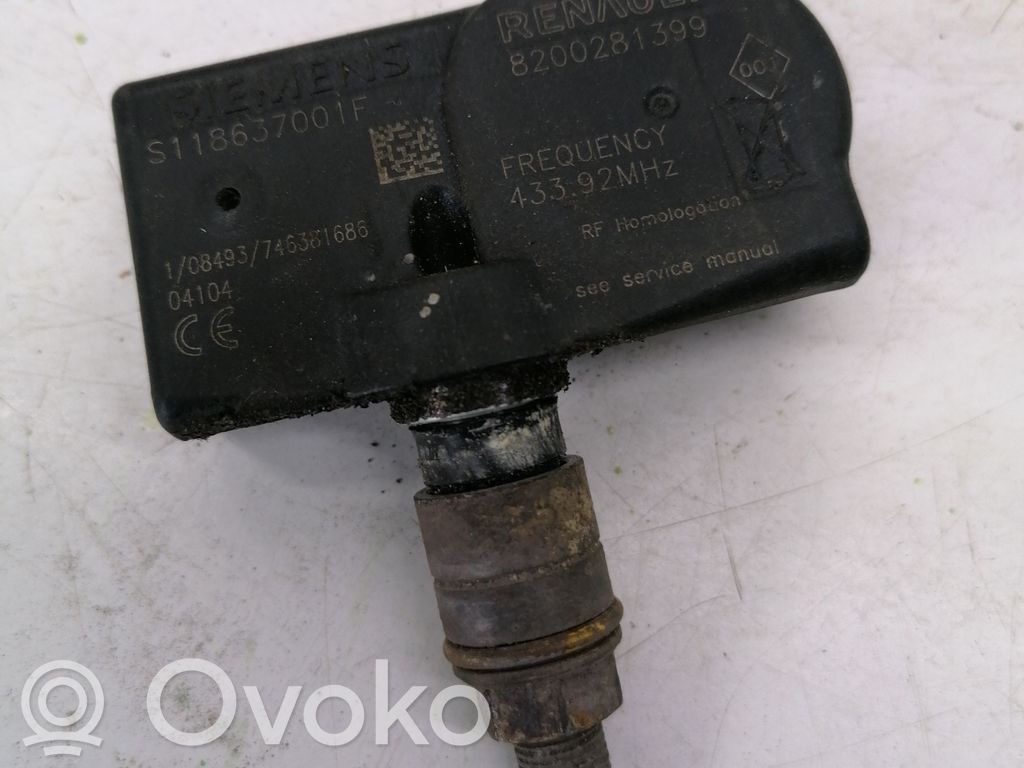 Renault Megane II Tire pressure sensor 