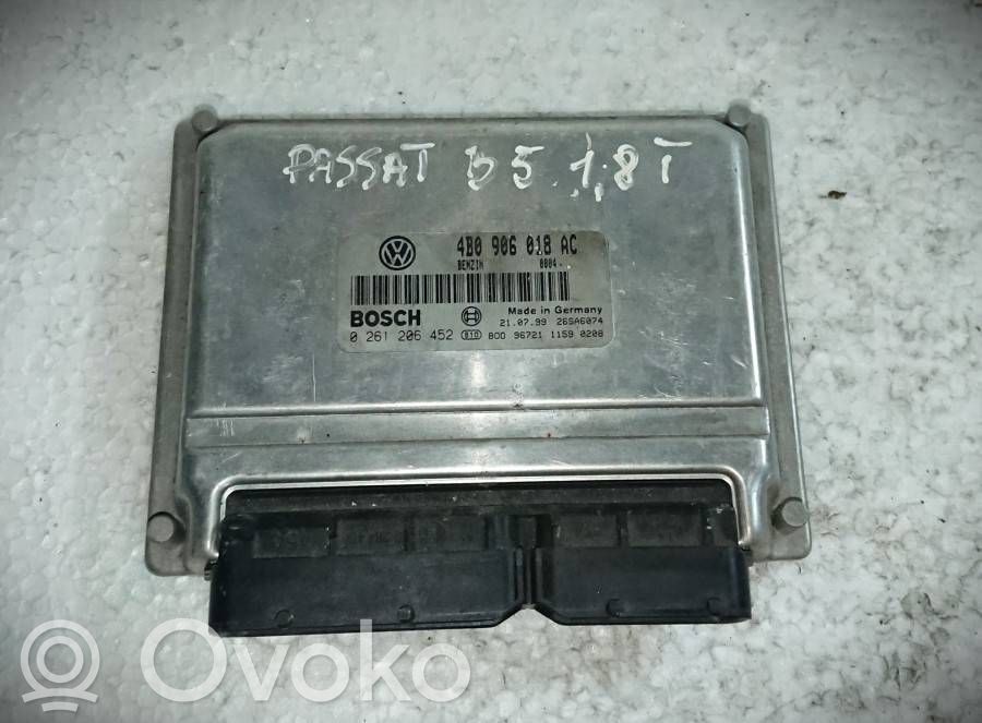 Engine control unit/module   4B0906018AC,0261206452