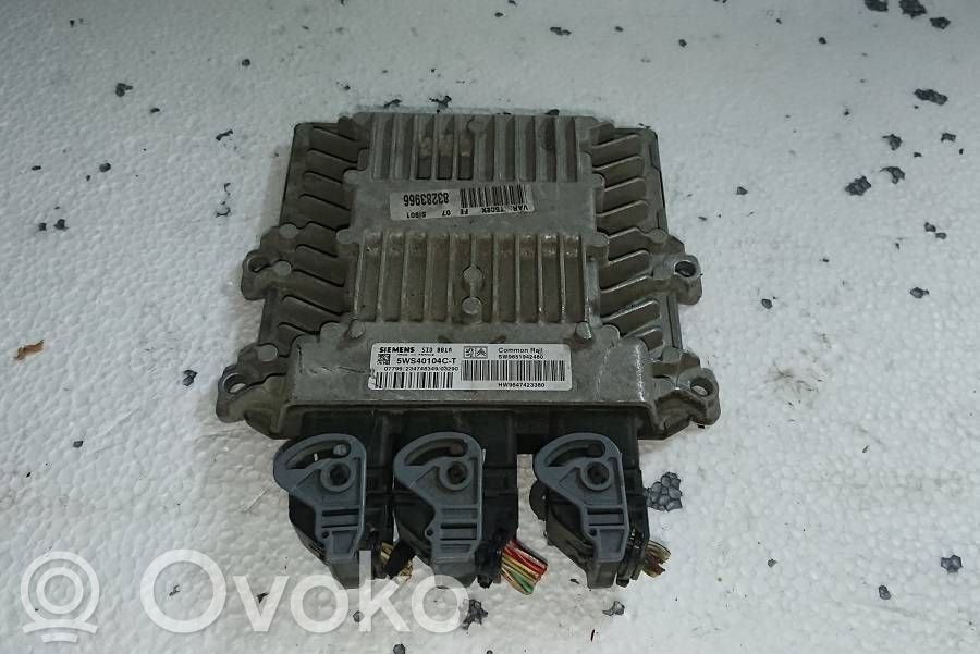 Engine control unit/module   SW9651942480,5WS40104CT