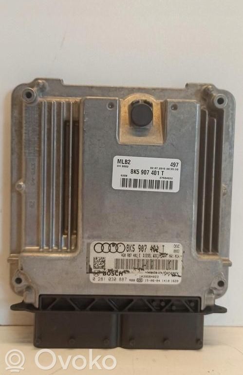 Engine control unit/module ECU   8K5907401T
