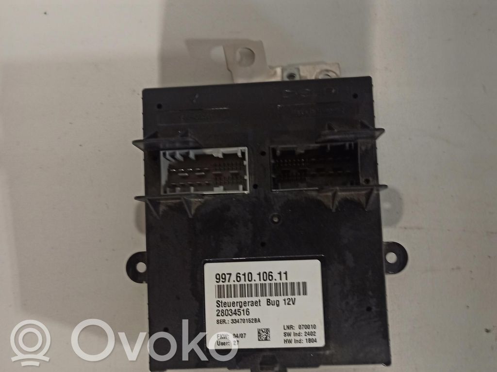 Porsche Cayman 987 Other control units/modules 