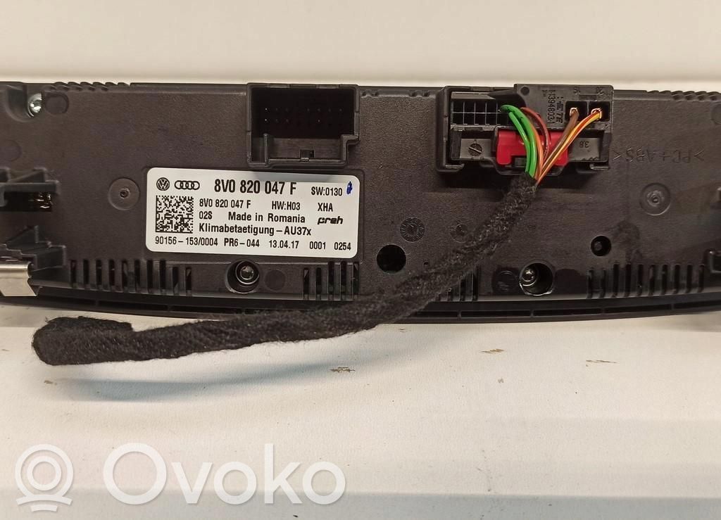 Climate control unit   8V0820047F