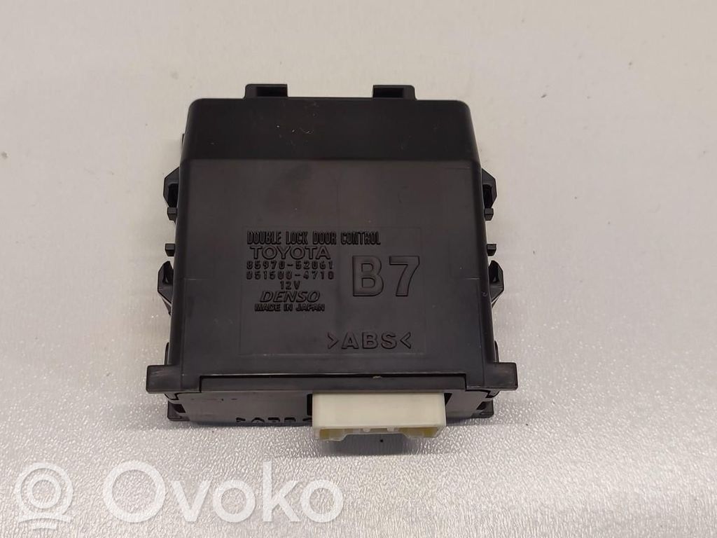 Mazda 2 Unité de commande / module de verrouillage centralisé porte 