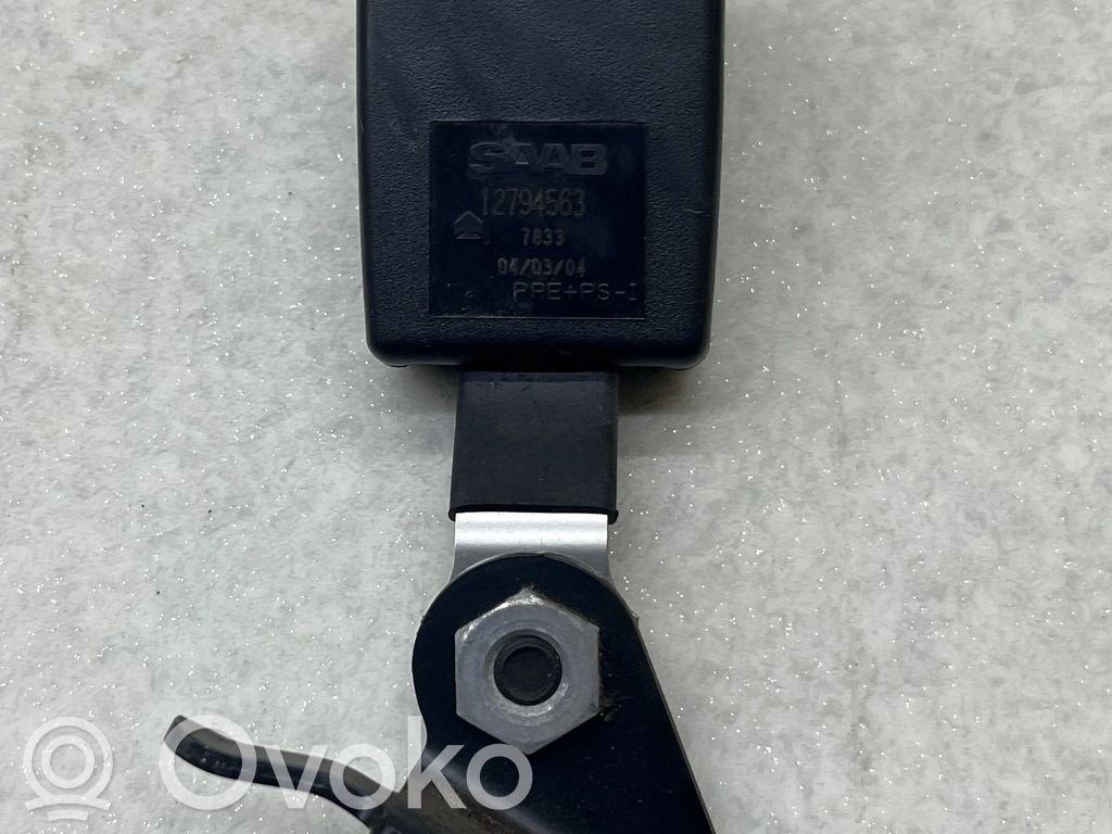 Saab 9-3 Ver2 Klamra tylnego pasa bezpieczeństwa 