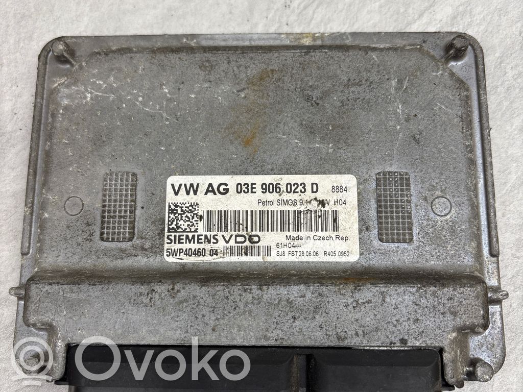 Volkswagen Polo IV 9N3 Engine control unit/module 