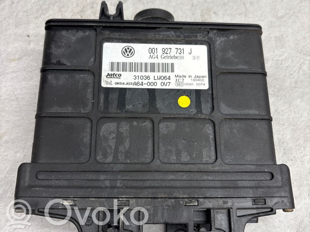Sterownik / Moduł skrzyni biegów   001927731J,31036LW064,A640000V7