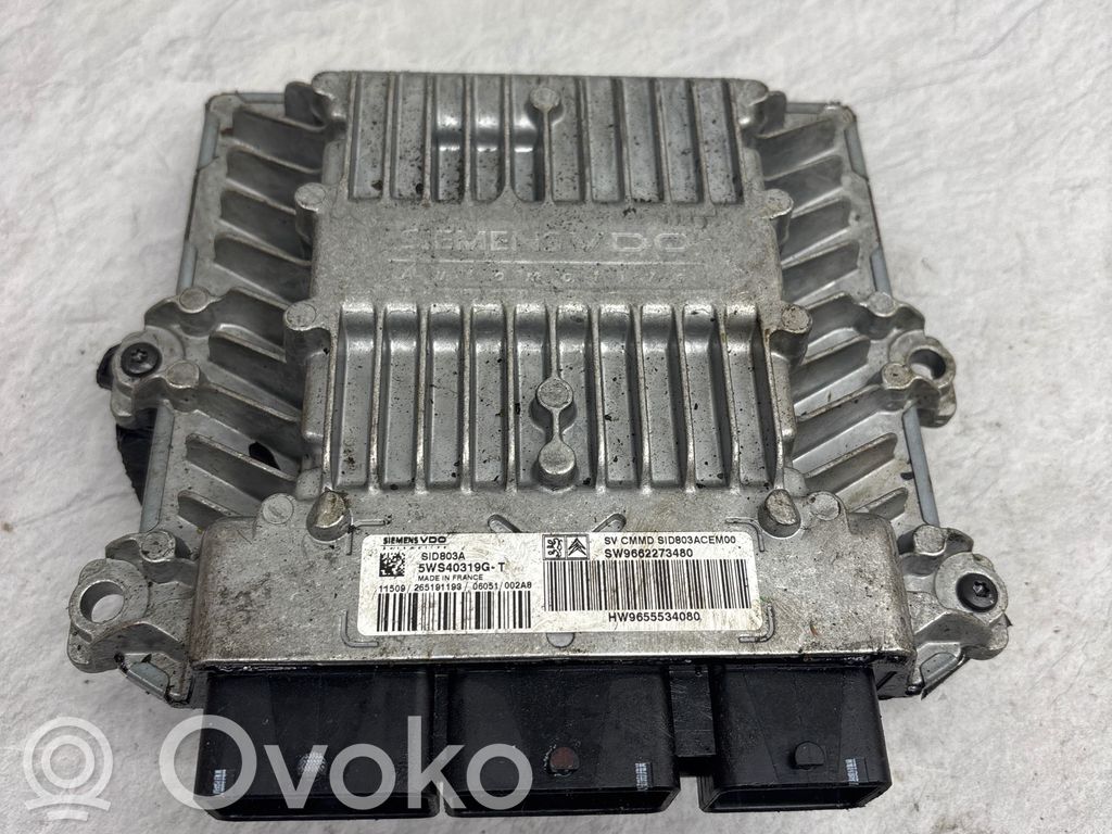 Peugeot 407 Engine control unit/module 