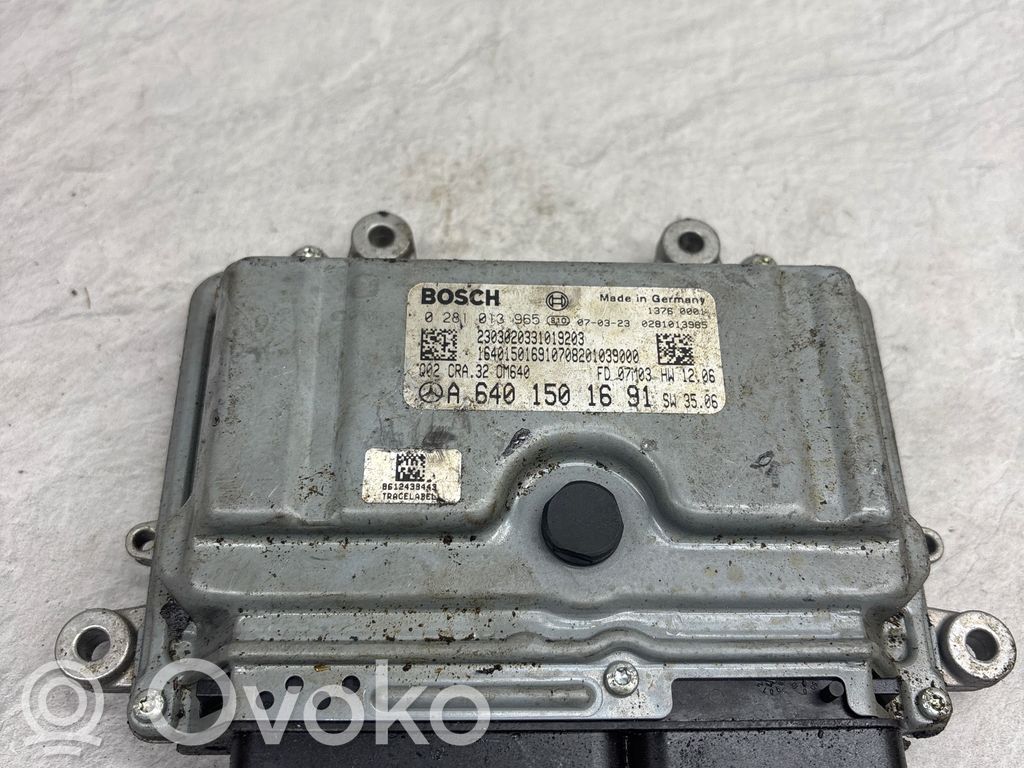 Mercedes-Benz A W169 Engine control unit/module 