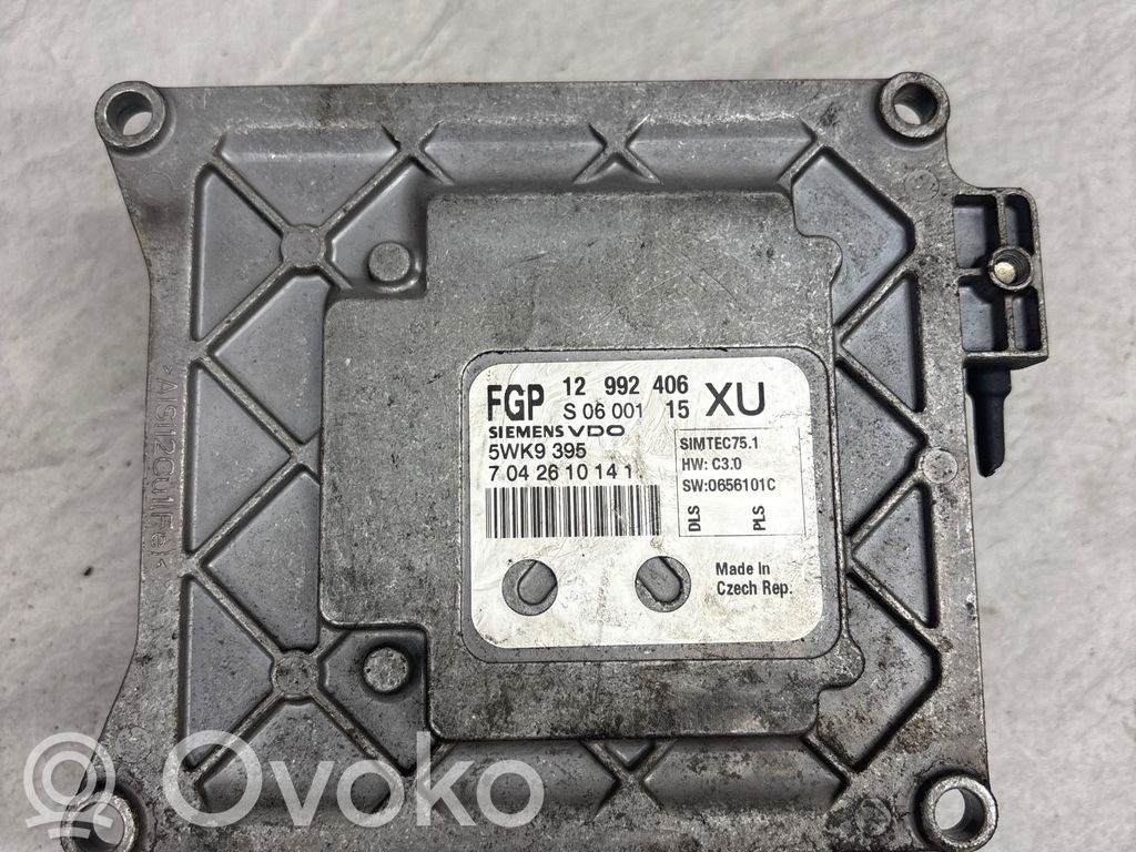 Opel Astra J Engine control unit/module 