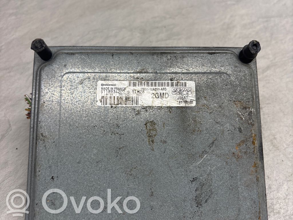 Engine control unit/module   S118934202D,7M5112A650AFD