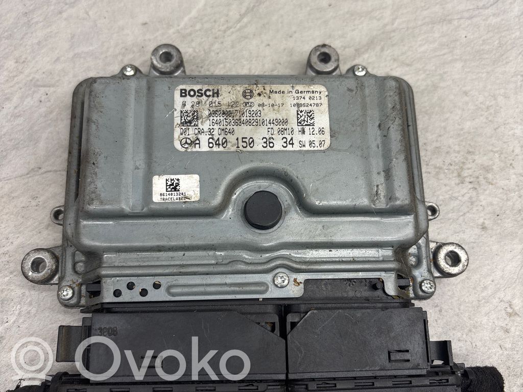 Mercedes-Benz A W169 Unitate/modul de control motor 