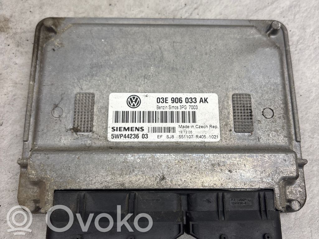 Volkswagen Polo IV 9N3 Engine control unit/module 