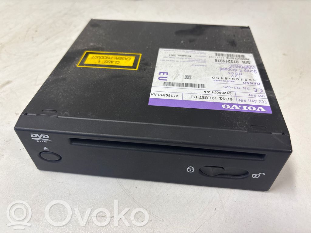 Stacja multimedialna GPS / CD / DVD   6G9210E887BJ,31266071AA,621008190