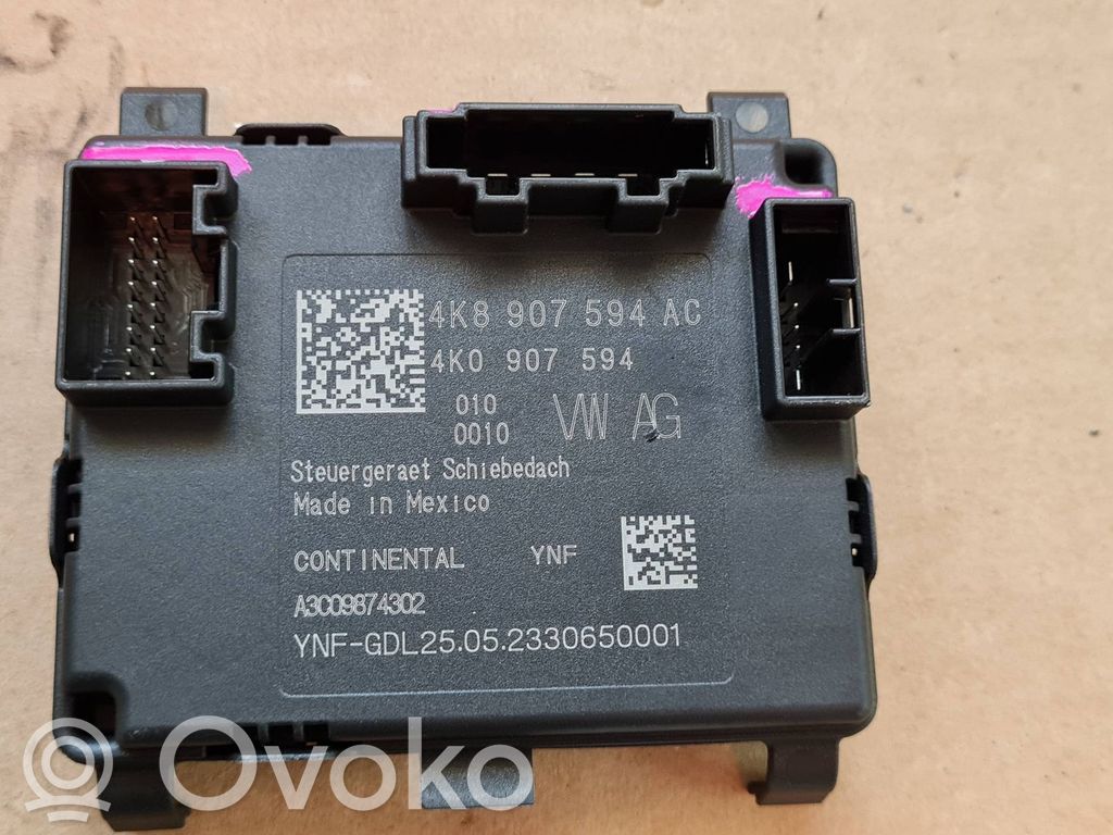 Audi Q5 SQ5 FY Sunroof control unit/module 
