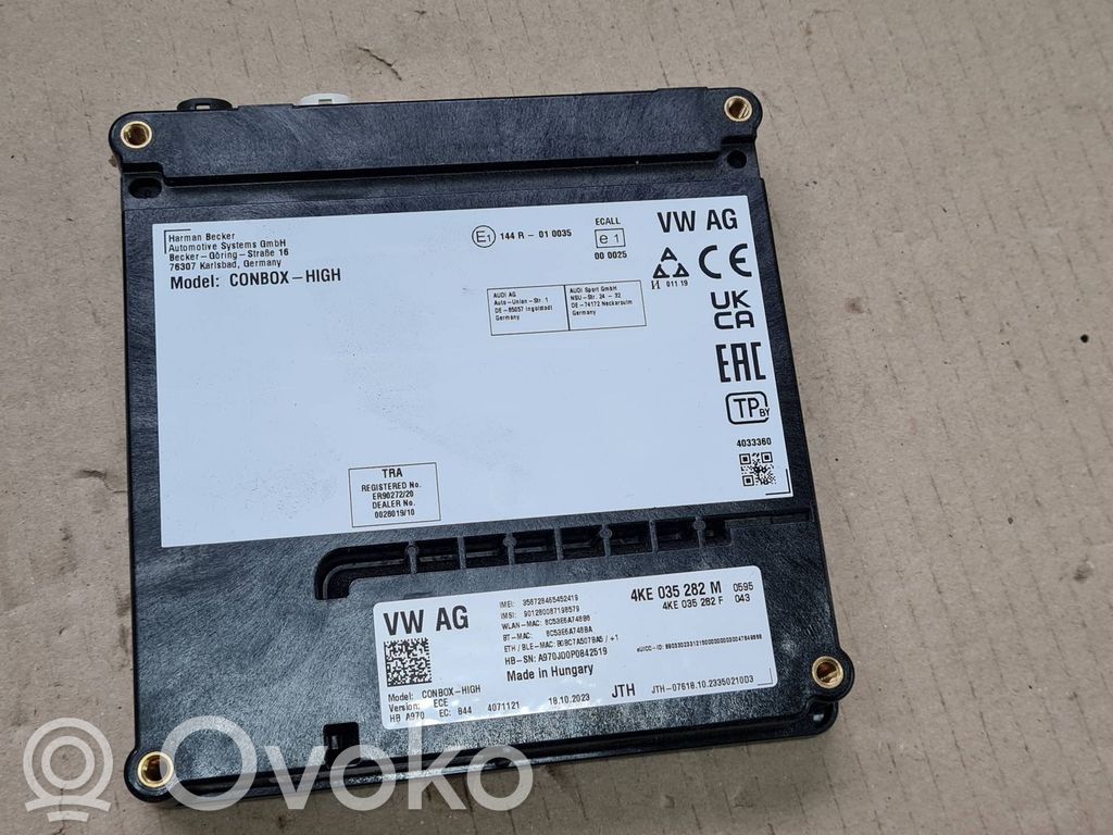 Audi RS Q8 Other control units/modules 