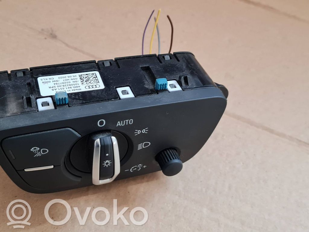 Audi A4 S4 B9 Light switch 