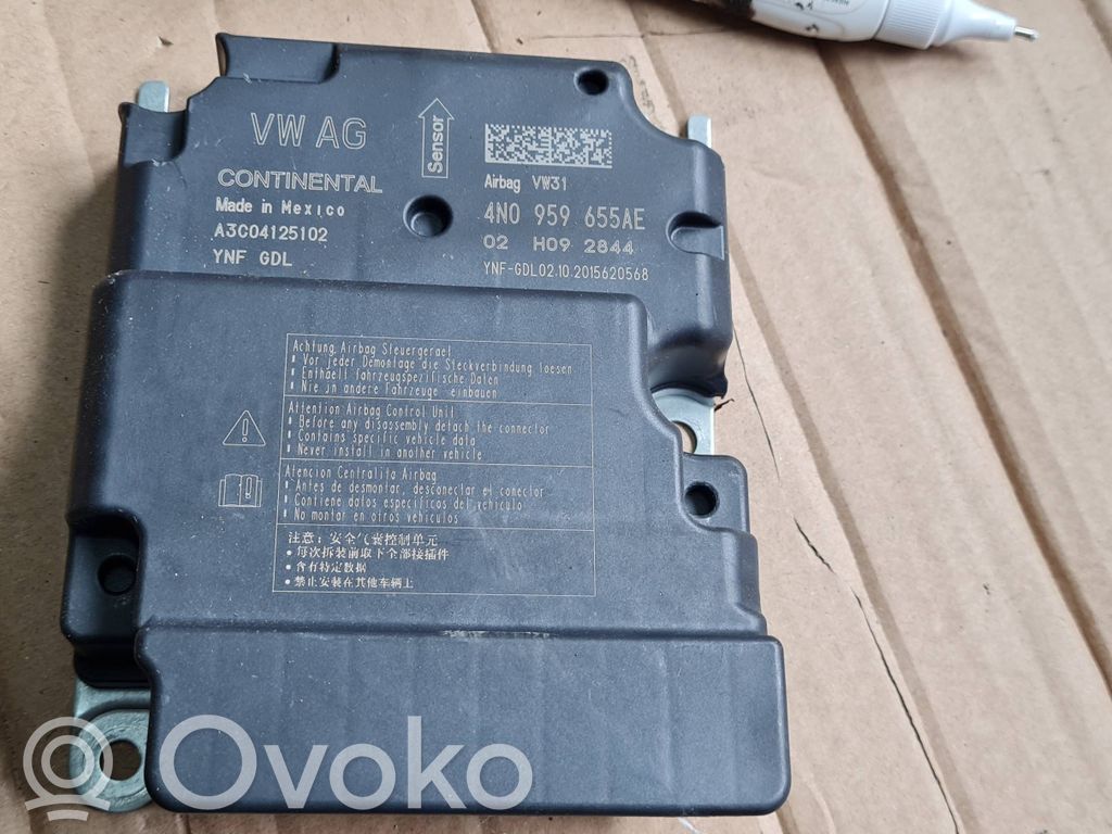 Audi A6 S6 C8 4K Airbag control unit/module 
