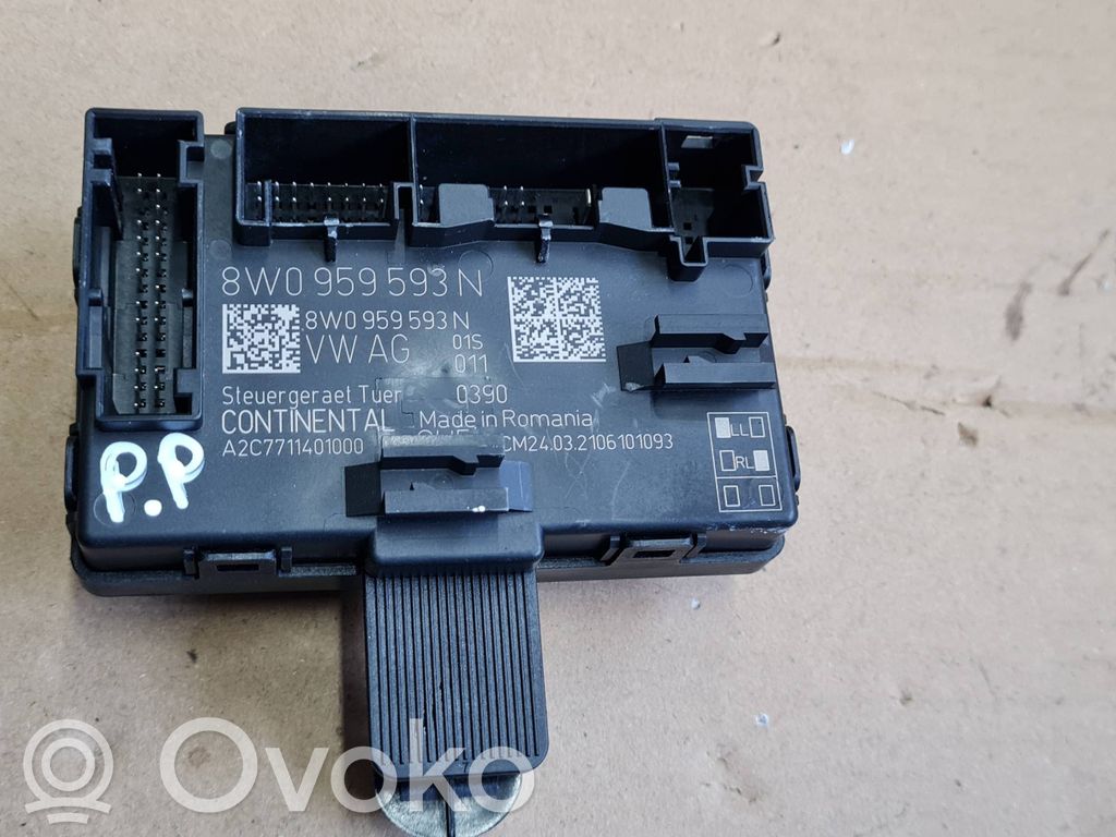 Door control unit/module   8W0959593N,A2C7711401000