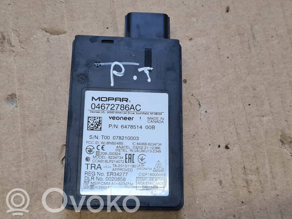 Chrysler Pacifica Blind spot module 