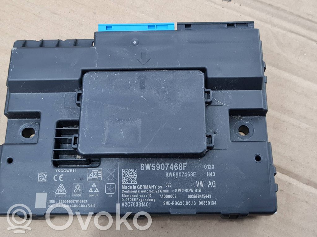 Audi S5 F5 Gateway control module 